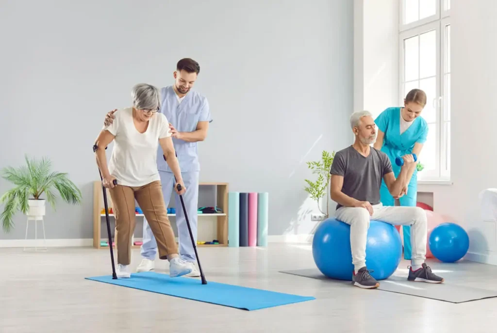 sala de recuperare medicala seniori